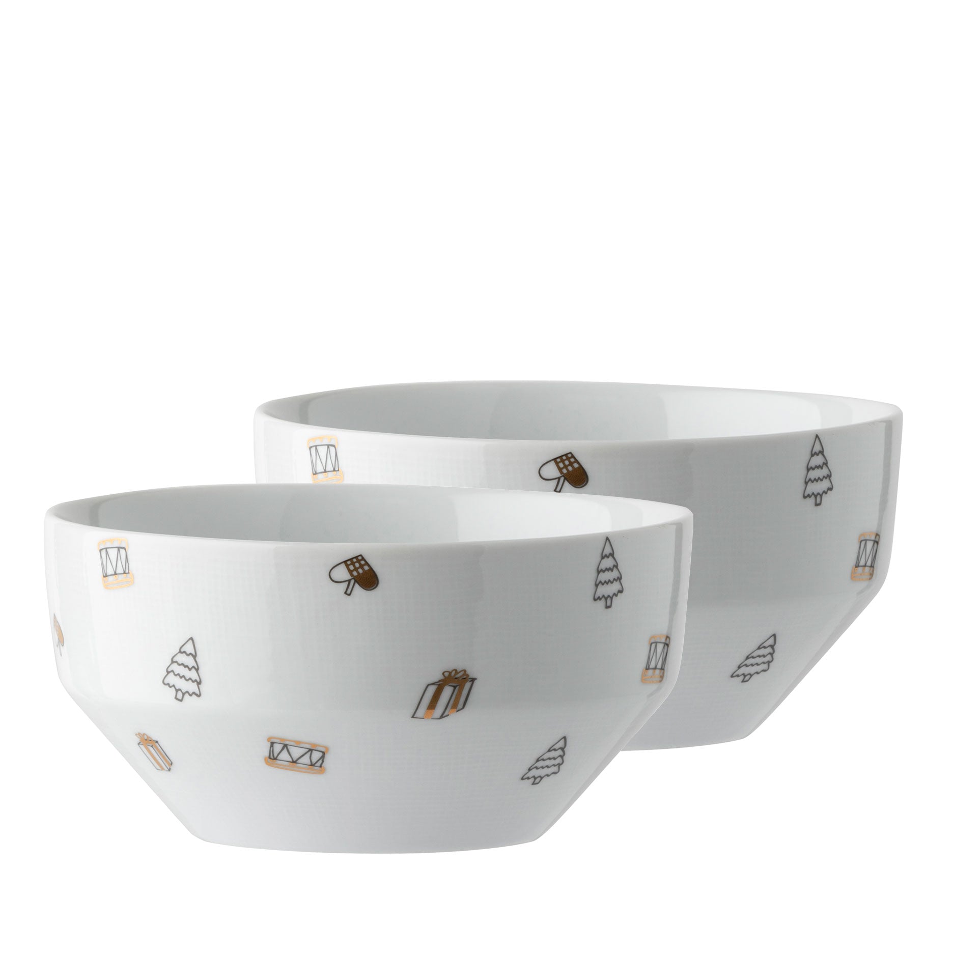 Magic Christmas skål Ø15 cm 2 stk